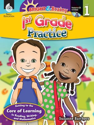 cover image of Bright & Brainy: 1st Grade Practice